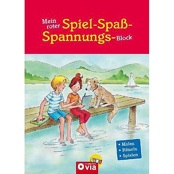 Mein roter Spiel-Spaß-Spannungs-Block