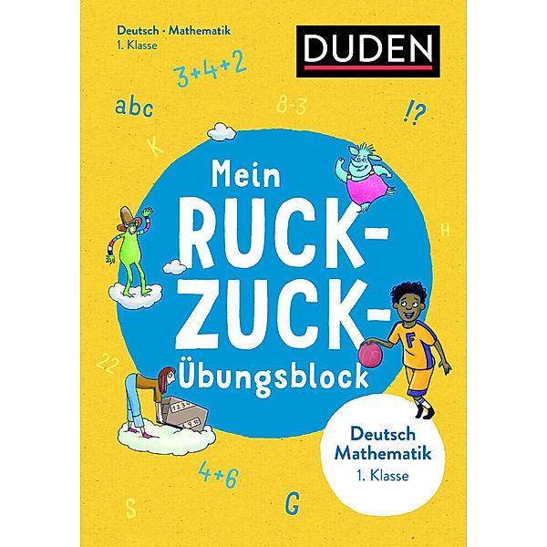 Mein Ruckzuck-Übungsblock Deutsch/Mathe 1. Klasse, Claudia Fahlbusch