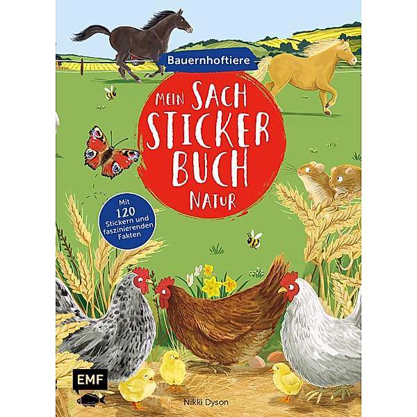 Mein Sach-Stickerbuch Natur - Bauernhoftiere