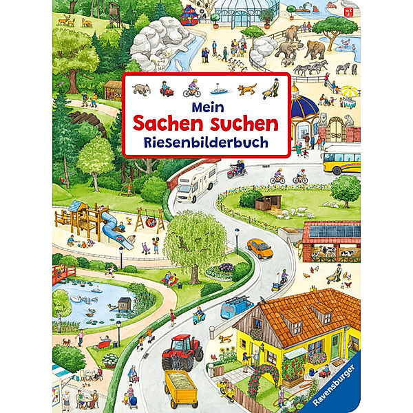 Mein Sachen suchen Riesenbilderbuch, Susanne Gernhäuser