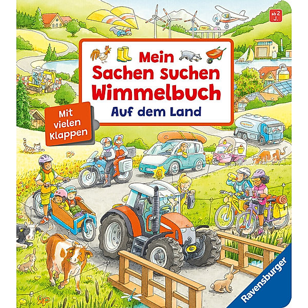 Mein Sachen suchen Wimmelbuch: Auf dem Land, Susanne Gernhäuser