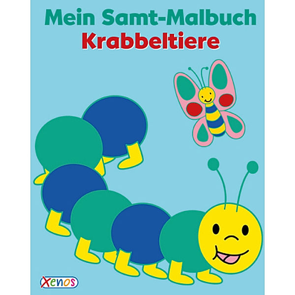 Mein Samt-Malbuch: Tierkinder