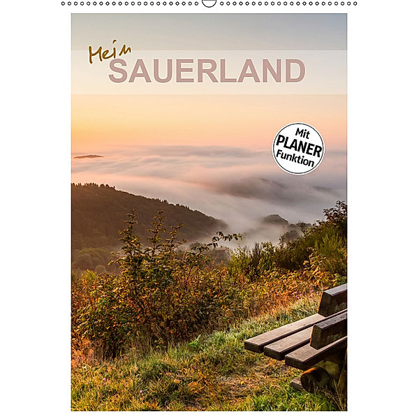 Mein Sauerland-Terminplaner (Wandkalender 2019 DIN A2 hoch), Heidi Bücker