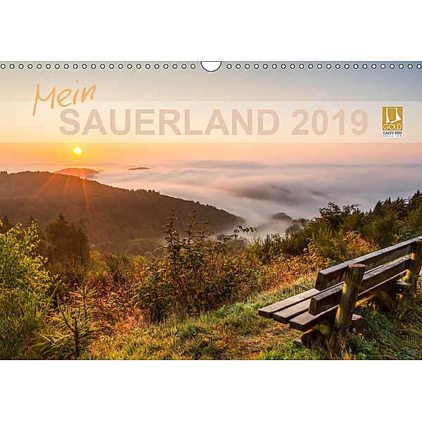 Mein Sauerland (Wandkalender 2019 DIN A3 quer), Heidi Bücker