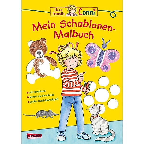 Mein Schablonen-Malbuch / Conni Gelbe Reihe Bd.39, Hanna Sörensen