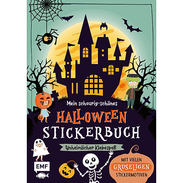 Mein schaurig-schönes Halloween-Stickerbuch - Mit über 500 Stickermotiven