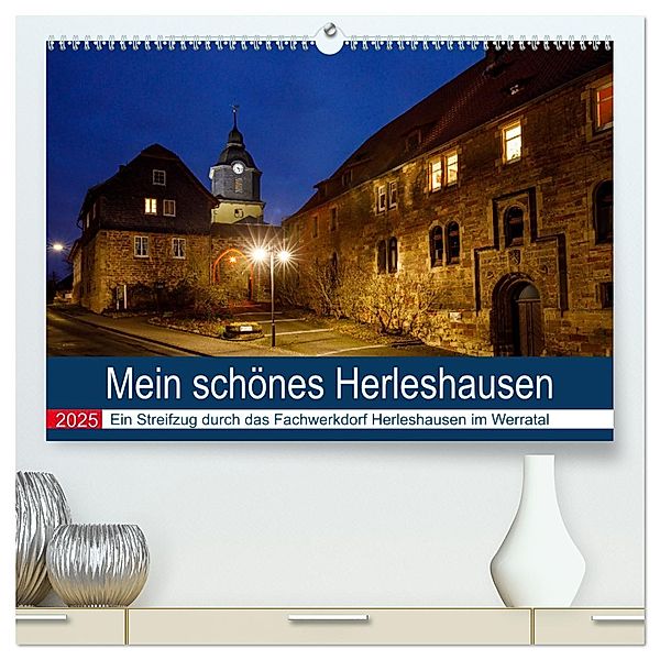 Mein schönes Herleshausen (hochwertiger Premium Wandkalender 2025 DIN A2 quer), Kunstdruck in Hochglanz, Calvendo, Roland Brack