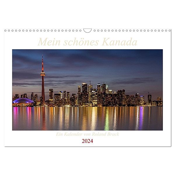 Mein schönes Kanada (Wandkalender 2024 DIN A3 quer), CALVENDO Monatskalender, Roland Brack