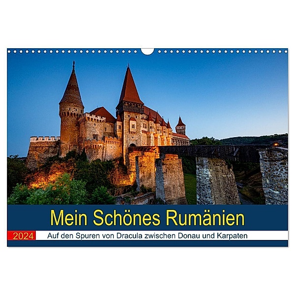 Mein Schönes Rumänien (Wandkalender 2024 DIN A3 quer), CALVENDO Monatskalender, Roland Brack