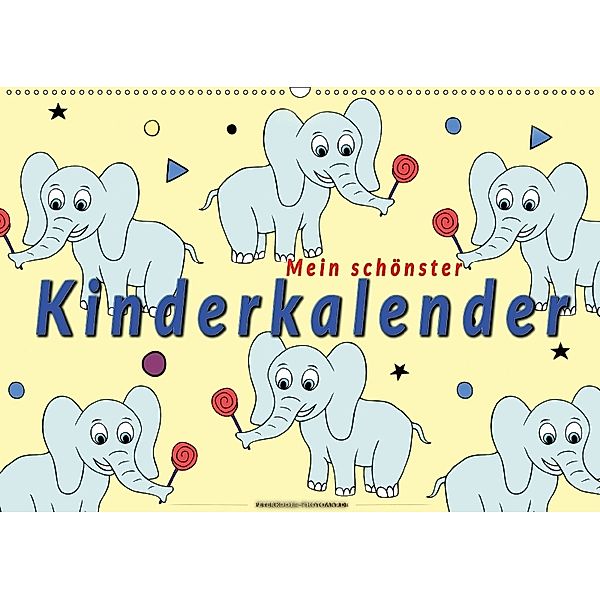 Mein schönster Kinderkalender (Wandkalender 2018 DIN A2 quer), Peter Roder