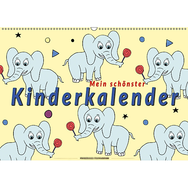 Mein schönster Kinderkalender (Wandkalender 2019 DIN A2 quer), Peter Roder