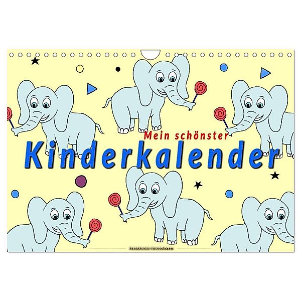 Mein schönster Kinderkalender (Wandkalender 2024 DIN A4 quer), CALVENDO Monatskalender, Peter Roder