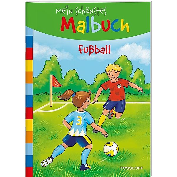 Mein schönstes Malbuch. Fußball