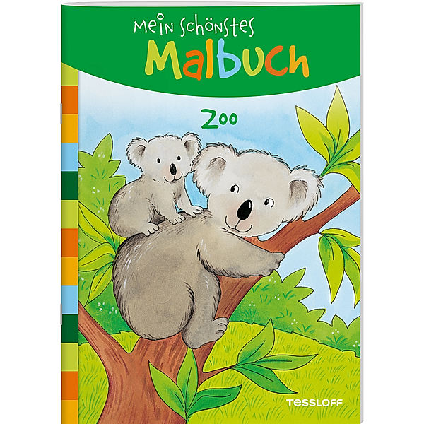 Mein schönstes Malbuch: Zoo