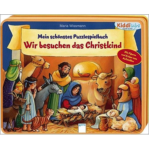 Mein schönstes Puzzlespielbuch - Wir besuchen das Christkind, Maria Wissmann