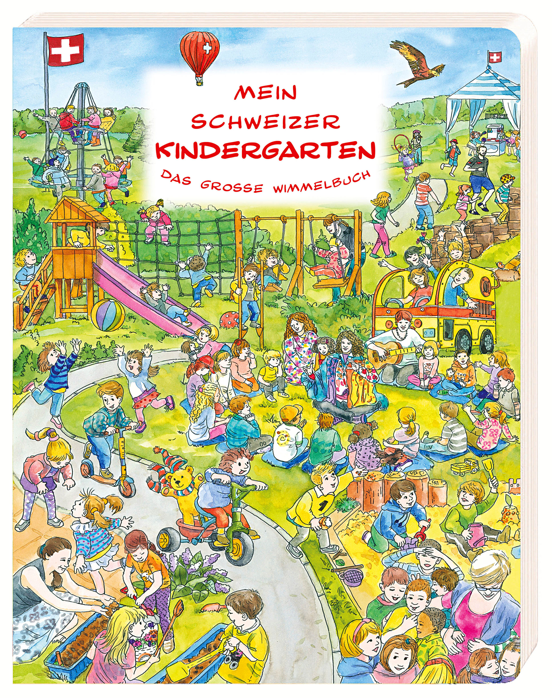 Mein Schweizer Kindergarten – Das grosse Wimmelbuch Buch versandkostenfrei  bei Weltbild.at bestellen