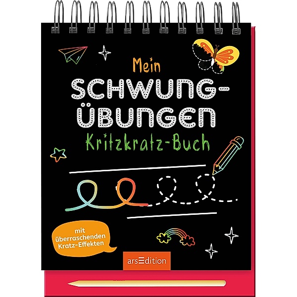 Mein Schwungübungen-Kritzkratz-Buch