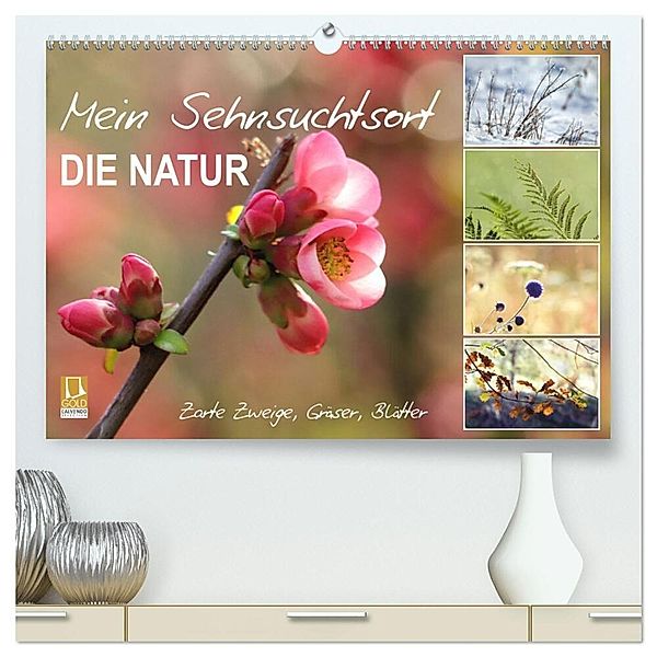 Mein Sehnsuchtsort, die Natur (hochwertiger Premium Wandkalender 2025 DIN A2 quer), Kunstdruck in Hochglanz, Calvendo, Sabine Löwer