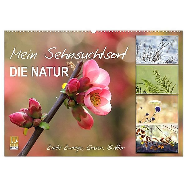 Mein Sehnsuchtsort, die Natur (Wandkalender 2024 DIN A2 quer), CALVENDO Monatskalender, Sabine Löwer