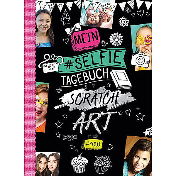 Mein Selfie Tagebuch Scratch Art (# YOLO)