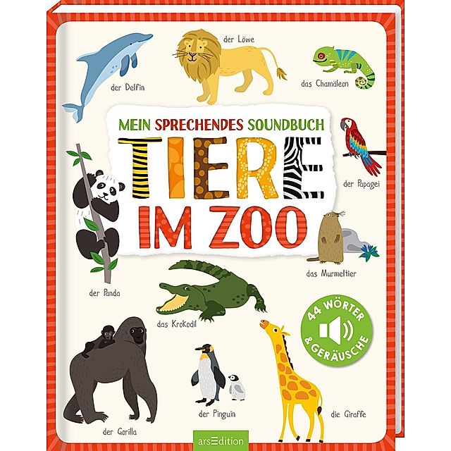Mein sprechendes Soundbuch - Tiere im Zoo Buch versandkostenfrei bei  Weltbild.de bestellen