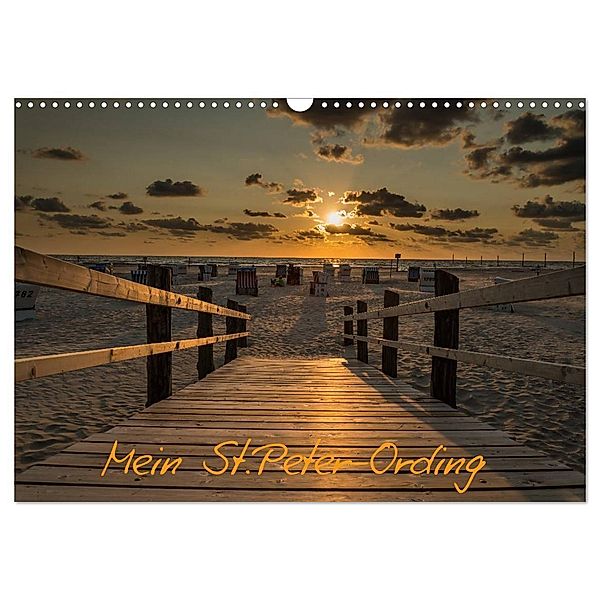 Mein St.Peter-Ording (Wandkalender 2024 DIN A3 quer), CALVENDO Monatskalender, Michael Schiller