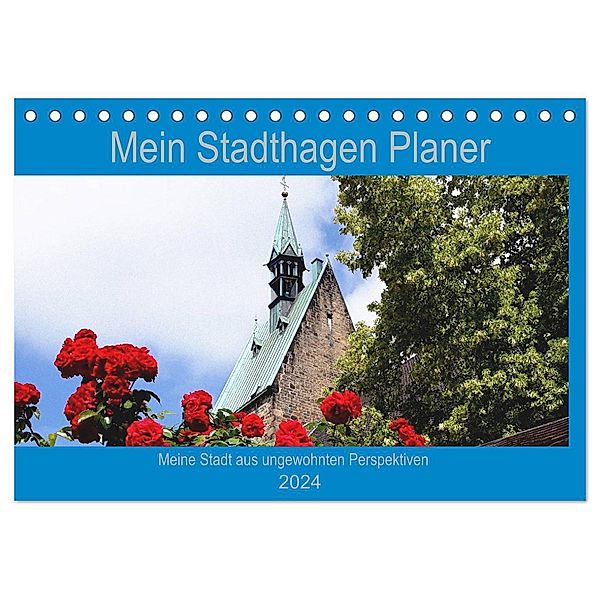 Mein Stadthagen Planer (Tischkalender 2024 DIN A5 quer), CALVENDO Monatskalender, Klaus Gosda