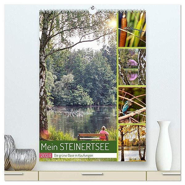 Mein Steinertsee (hochwertiger Premium Wandkalender 2024 DIN A2 hoch), Kunstdruck in Hochglanz, Sabine Löwer