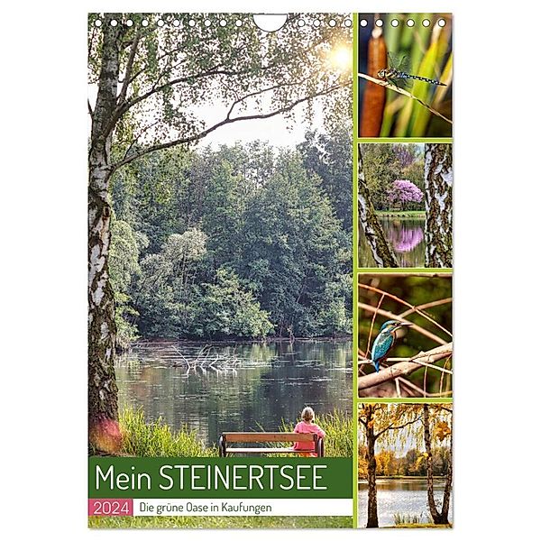 Mein Steinertsee (Wandkalender 2024 DIN A4 hoch), CALVENDO Monatskalender, Sabine Löwer