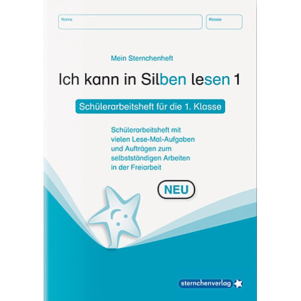 Mein Sternchenheft / Ich kann in Silben lesen 1 - Schülerarbeitsheft für die 1. Klasse, sternchenverlag GmbH, Katrin Langhans