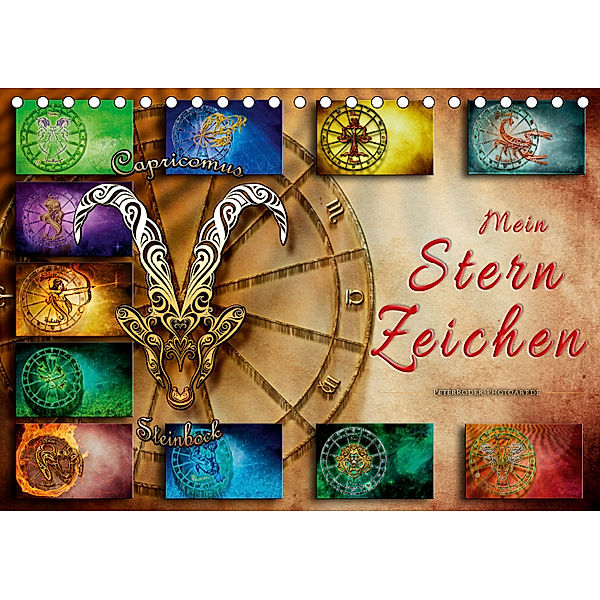 Mein Sternzeichen (Tischkalender 2019 DIN A5 quer), Peter Roder