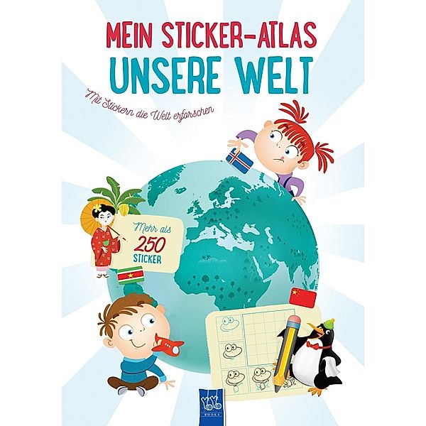 Mein Sticker-Atlas Unsere Welt