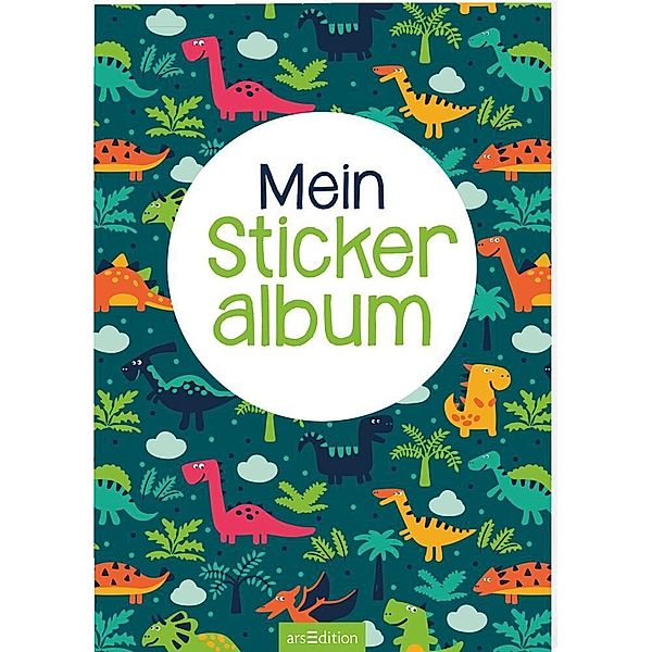 ars edition Mein Stickeralbum – Dinos