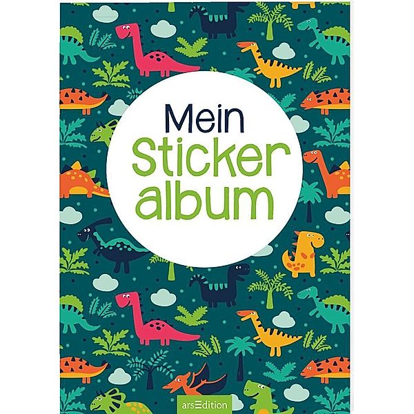 ars edition Mein Stickeralbum – Dinos