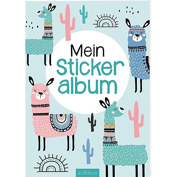 Mein Stickeralbum - Lamas