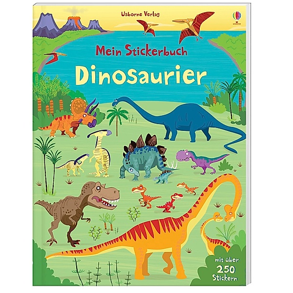 Mein Stickerbuch: Dinosaurier, Fiona Watt
