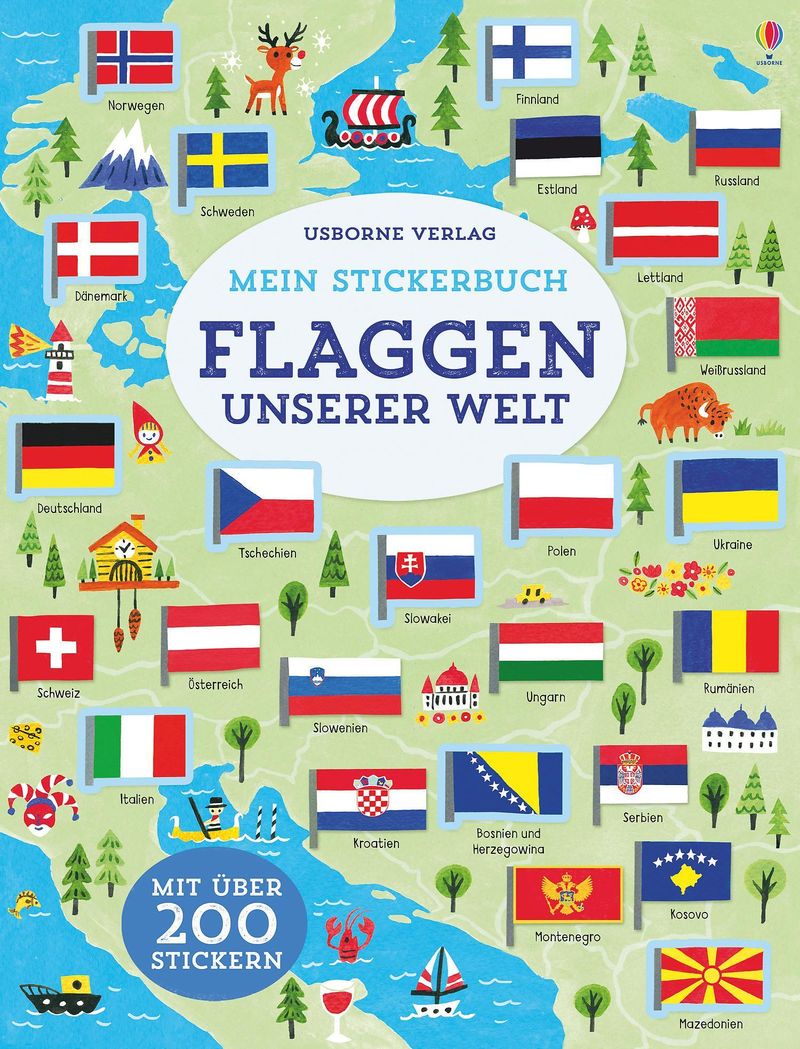 Mein Stickerbuch - Flaggen unserer Welt Buch - Weltbild.ch
