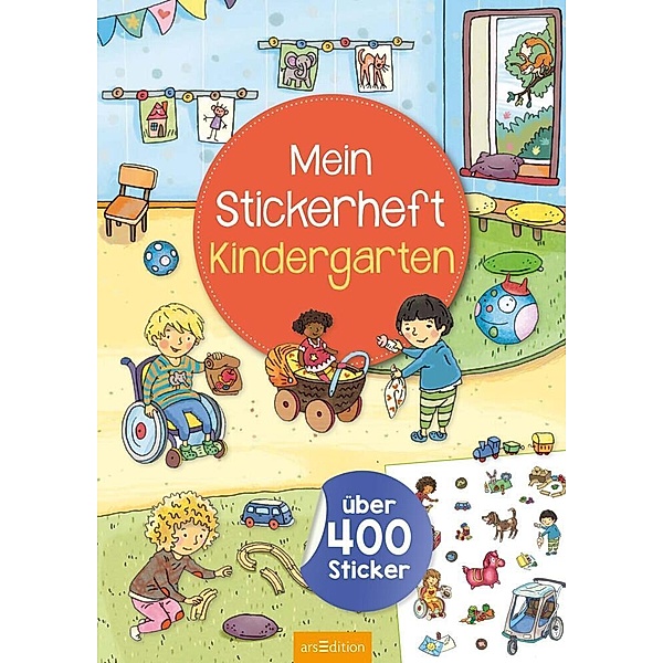 Mein Stickerheft - Kindergarten