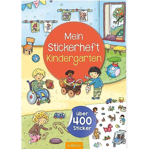 Mein Stickerheft - Kindergarten