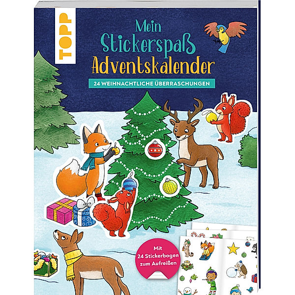 Mein Stickerspaß-Adventskalender, Mimi Hecher