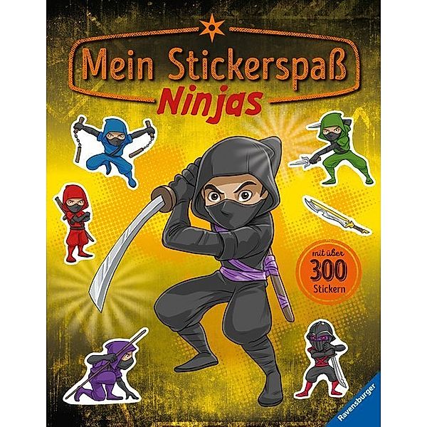 Mein Stickerspaß: Ninjas, Timo Grubing