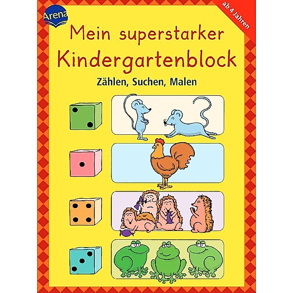Mein superstarker Kindergartenblock - Zählen, Suchen, Malen, Carola Schäfer