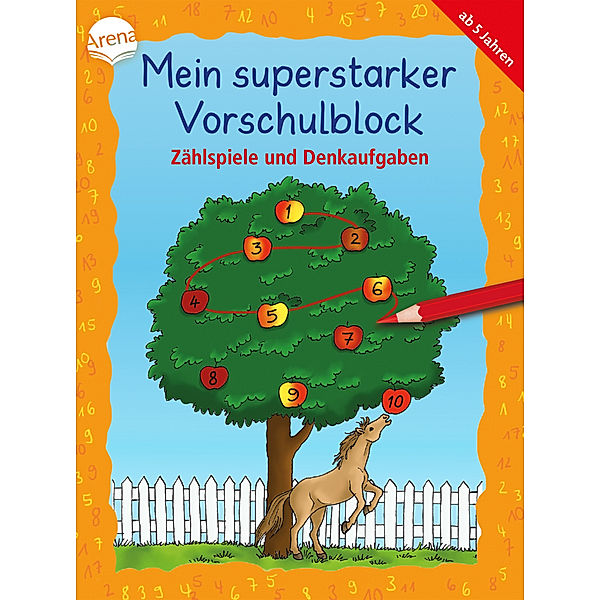 Mein superstarker Vorschulblock. Zählspiele und Denkaufgaben, Katrin Merle, Antje Bohnstedt, Katja Schmiedeskamp