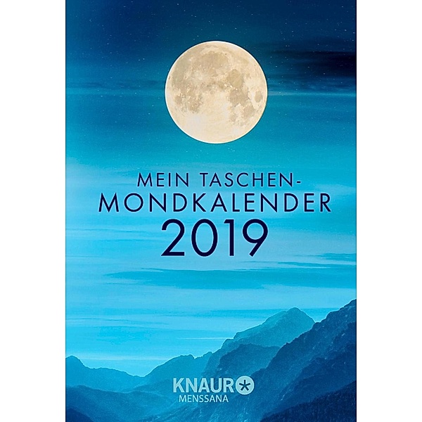 Mein Taschen-Mondkalender 2019, Katharina Wolfram
