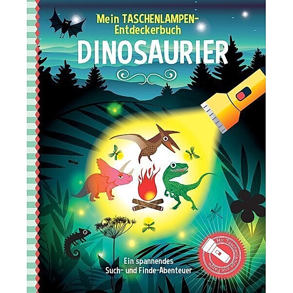 Mein Taschenlampen-Entdeckerbuch - Dinosaurier, Studio Stampij