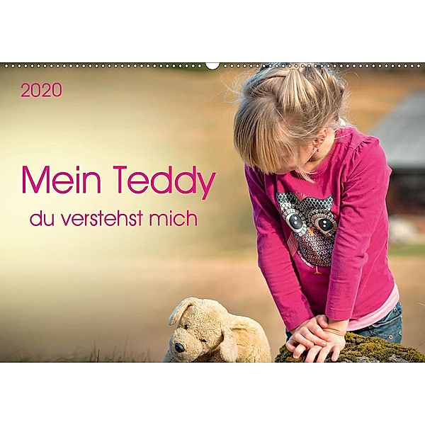 Mein Teddy - du verstehst mich (Wandkalender 2020 DIN A2 quer), Peter Roder