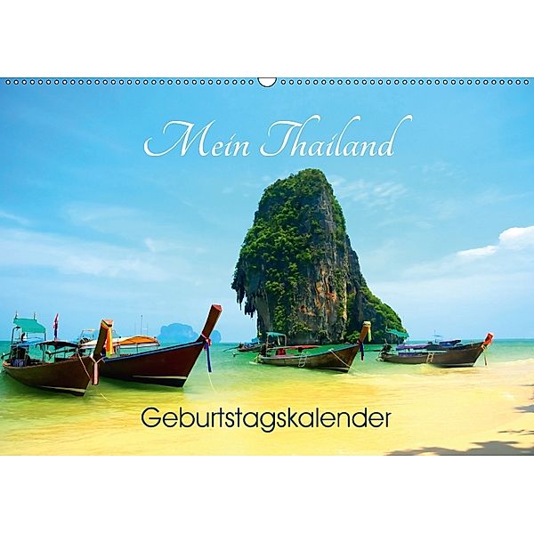 Mein Thailand - Geburtstagskalender (Wandkalender 2018 DIN A2 quer), Ralf Wittstock