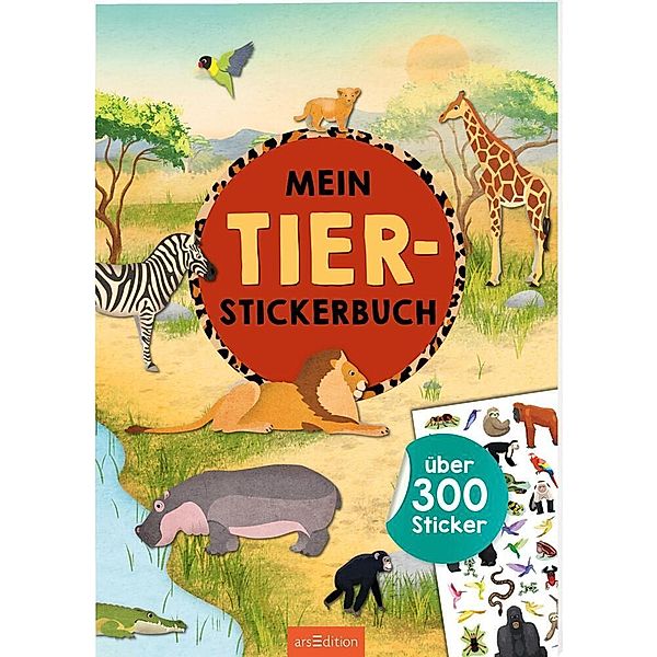 Mein Tier-Stickerbuch