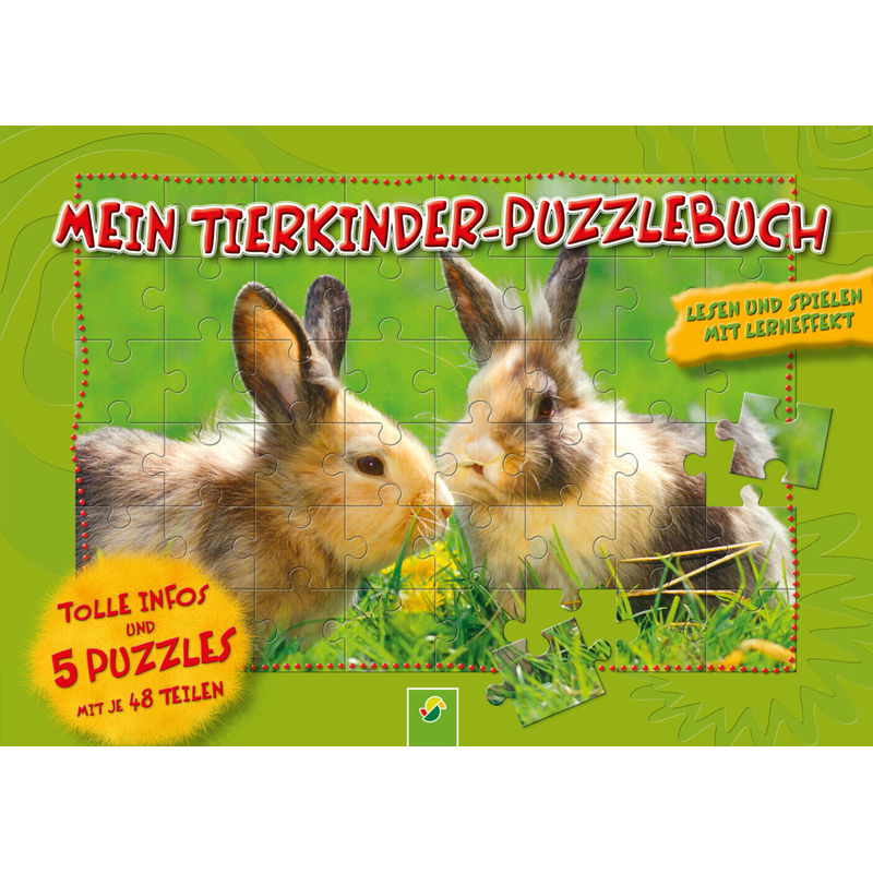 Image of Mein Tierkinder-Puzzlebuch für Kinder ab 6 Jahren