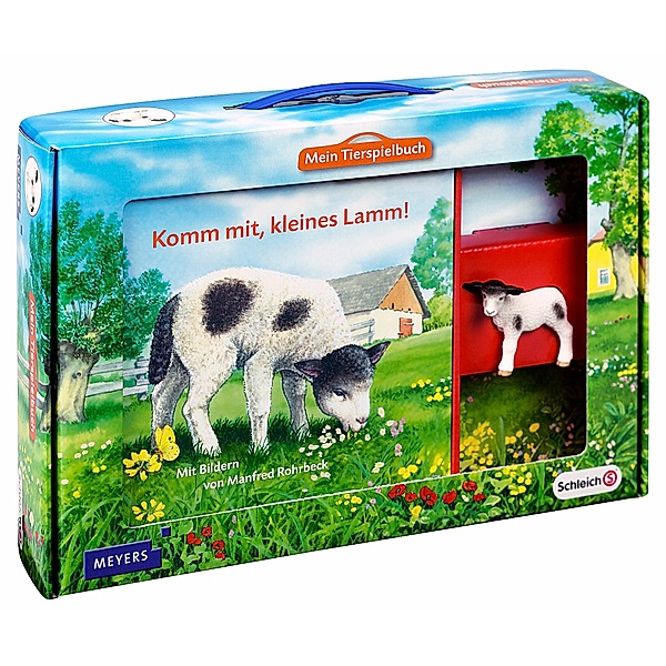 Mein Tierspielbuch: Komm mit, kleines Lamm!, m. Schleich-Tierfigur, Andrea Weller-Essers, Manfred Rohrbeck